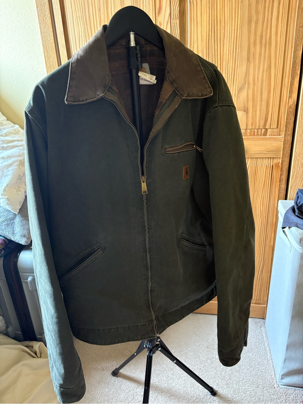 Carhartt Vintage Deep Moss Men’s Jacket Blanket Lined. Excellent condition! LT